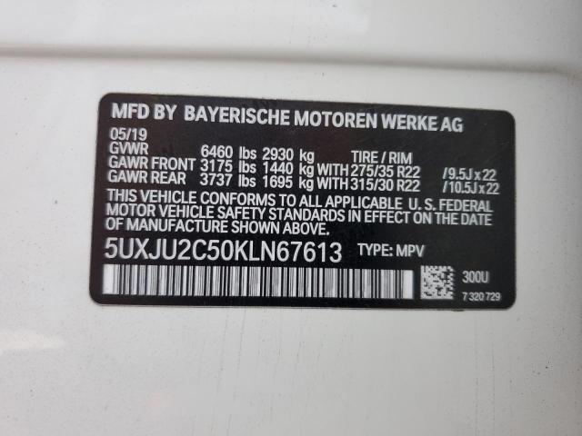 Photo 12 VIN: 5UXJU2C50KLN67613 - BMW X5 XDRIVE5 