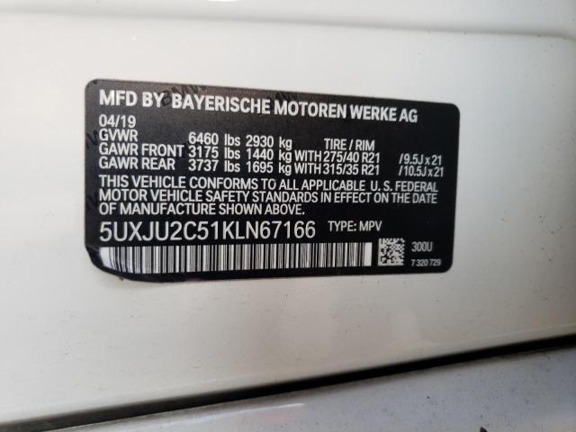 Photo 9 VIN: 5UXJU2C51KLN67166 - BMW X5 XDRIVE5 