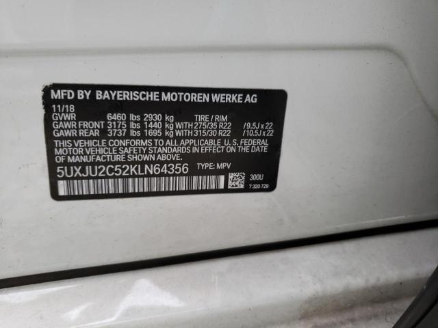 Photo 9 VIN: 5UXJU2C52KLN64356 - BMW X5 XDRIVE5 