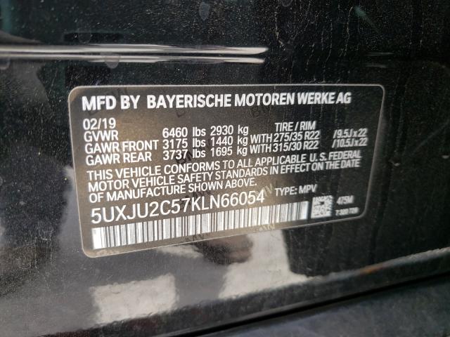 Photo 9 VIN: 5UXJU2C57KLN66054 - BMW X5 XDRIVE5 