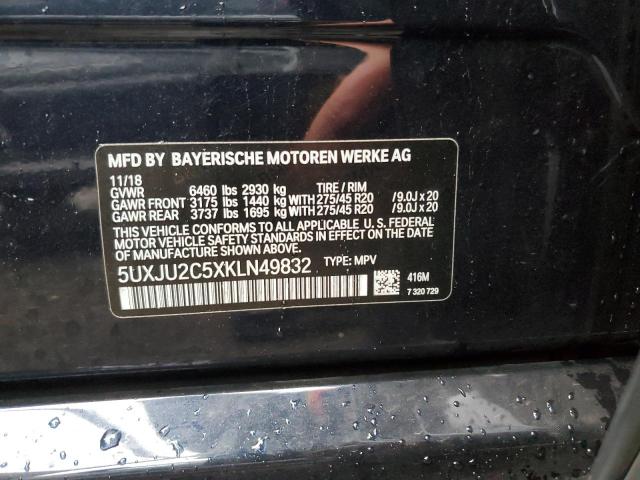 Photo 11 VIN: 5UXJU2C5XKLN49832 - BMW X5 XDRIVE5 