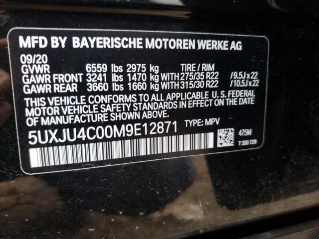 Photo 9 VIN: 5UXJU4C00M9E12871 - BMW X5 M50I 