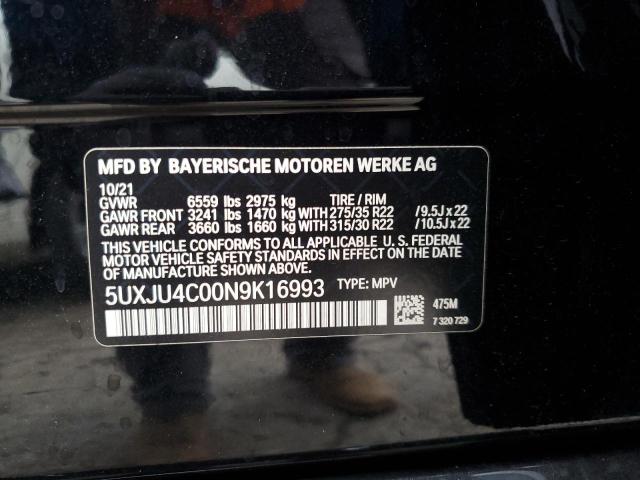 Photo 12 VIN: 5UXJU4C00N9K16993 - BMW X5 