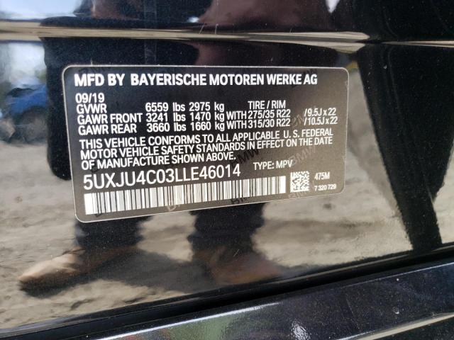 Photo 13 VIN: 5UXJU4C03LLE46014 - BMW X5 M50I 