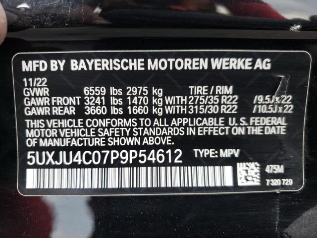 Photo 13 VIN: 5UXJU4C07P9P54612 - BMW X5 M50I 