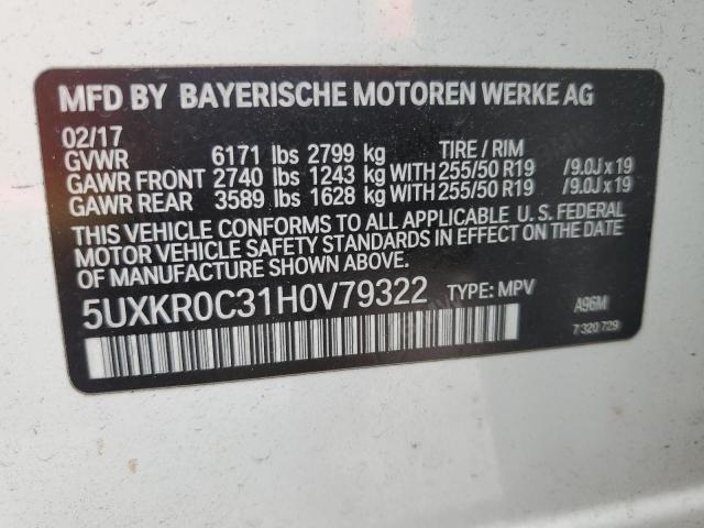 Photo 11 VIN: 5UXKR0C31H0V79322 - BMW X5 