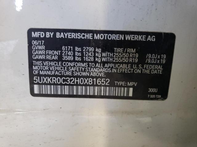 Photo 12 VIN: 5UXKR0C32H0X81652 - BMW X5 