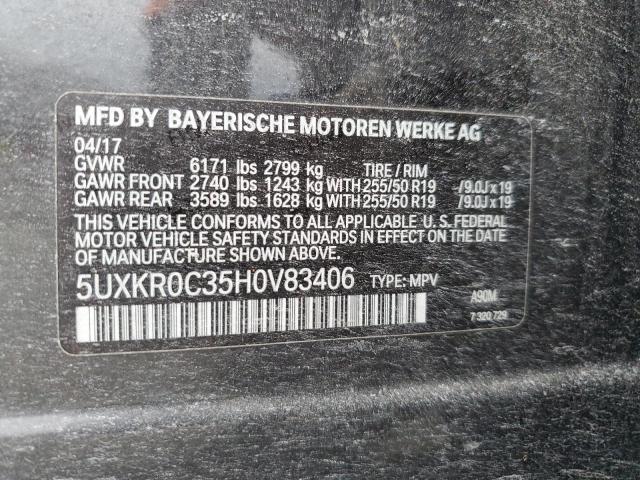 Photo 12 VIN: 5UXKR0C35H0V83406 - BMW X5 