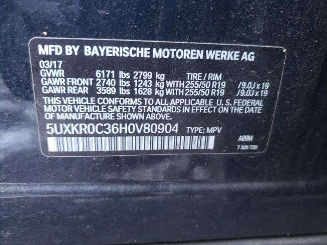 Photo 9 VIN: 5UXKR0C36H0V80904 - BMW X5 