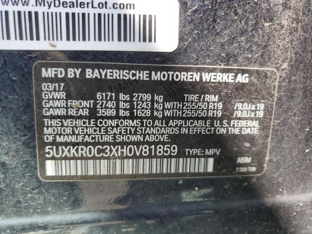 Photo 12 VIN: 5UXKR0C3XH0V81859 - BMW X5 