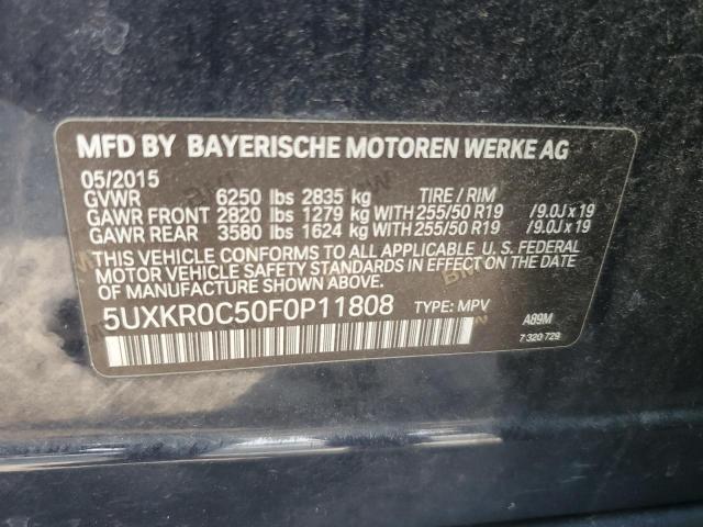 Photo 12 VIN: 5UXKR0C50F0P11808 - BMW X5 XDRIVE3 