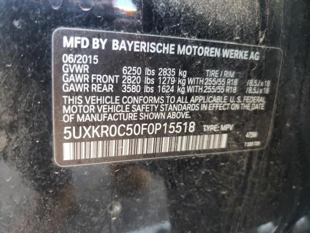 Photo 9 VIN: 5UXKR0C50F0P15518 - BMW X5 XDRIVE3 