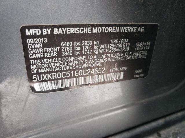 Photo 12 VIN: 5UXKR0C51E0C24652 - BMW X5 