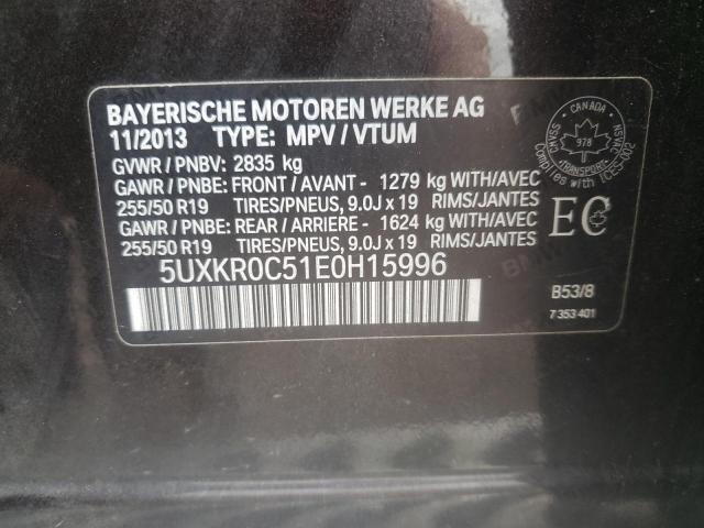 Photo 12 VIN: 5UXKR0C51E0H15996 - BMW X5 