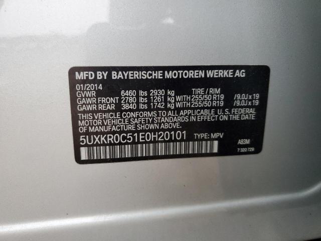 Photo 12 VIN: 5UXKR0C51E0H20101 - BMW X5 XDRIVE3 