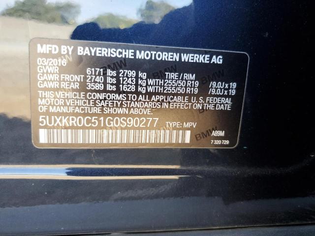 Photo 12 VIN: 5UXKR0C51G0S90277 - BMW X5 