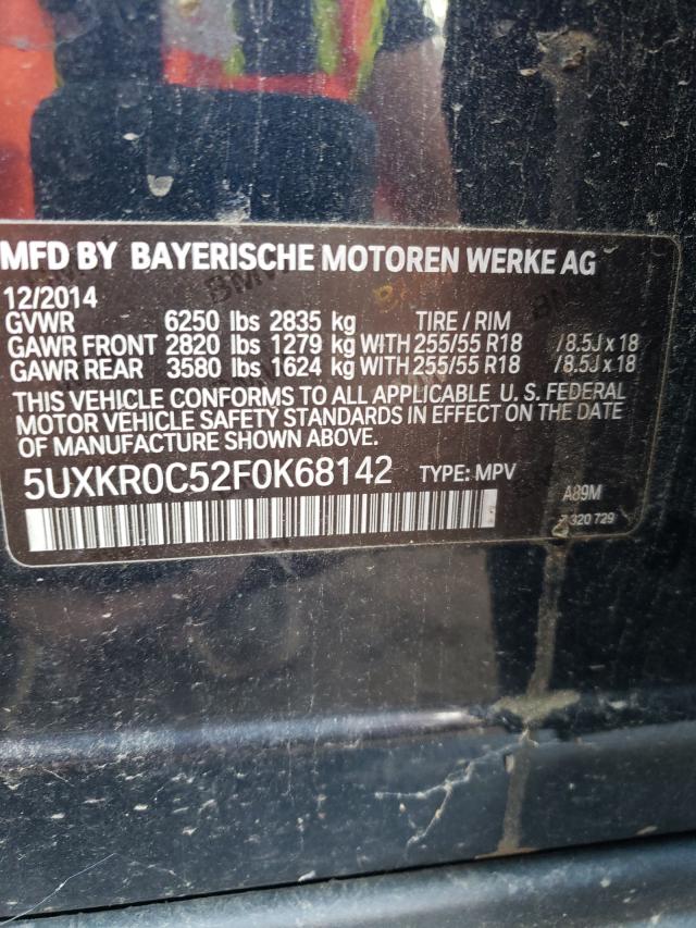 Photo 9 VIN: 5UXKR0C52F0K68142 - BMW X5 