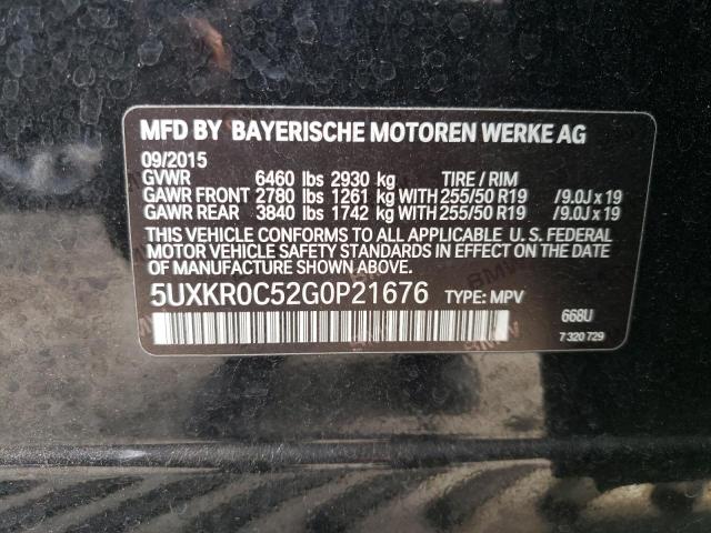 Photo 12 VIN: 5UXKR0C52G0P21676 - BMW X5 