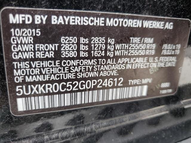 Photo 12 VIN: 5UXKR0C52G0P24612 - BMW X5 