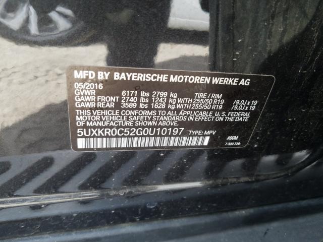 Photo 9 VIN: 5UXKR0C52G0U10197 - BMW X5 