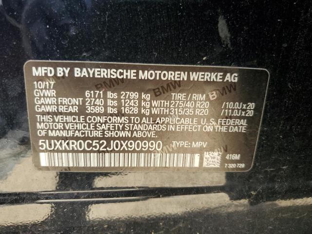 Photo 12 VIN: 5UXKR0C52J0X90990 - BMW X5 