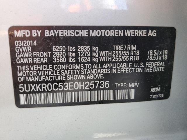 Photo 13 VIN: 5UXKR0C53E0H25736 - BMW X5 