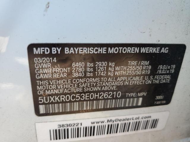 Photo 12 VIN: 5UXKR0C53E0H26210 - BMW X5 XDRIVE3 