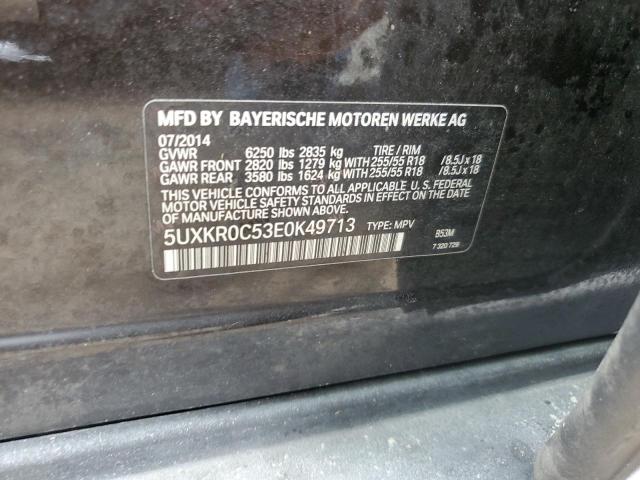 Photo 13 VIN: 5UXKR0C53E0K49713 - BMW X5 XDRIVE3 