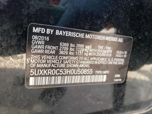 Photo 9 VIN: 5UXKR0C53H0U50855 - BMW X5 