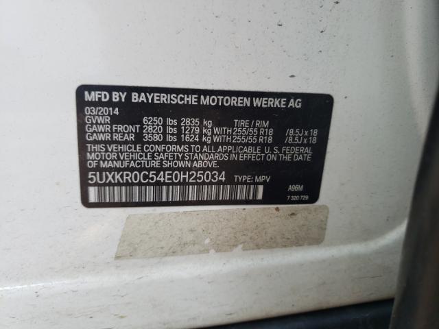 Photo 9 VIN: 5UXKR0C54E0H25034 - BMW X5 XDRIVE3 