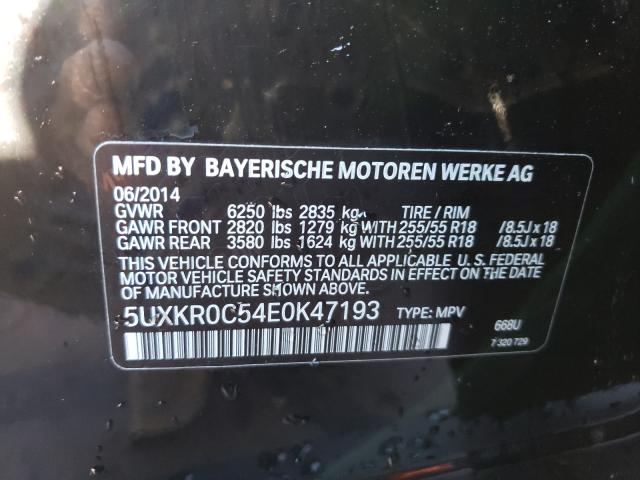 Photo 9 VIN: 5UXKR0C54E0K47193 - BMW X5 