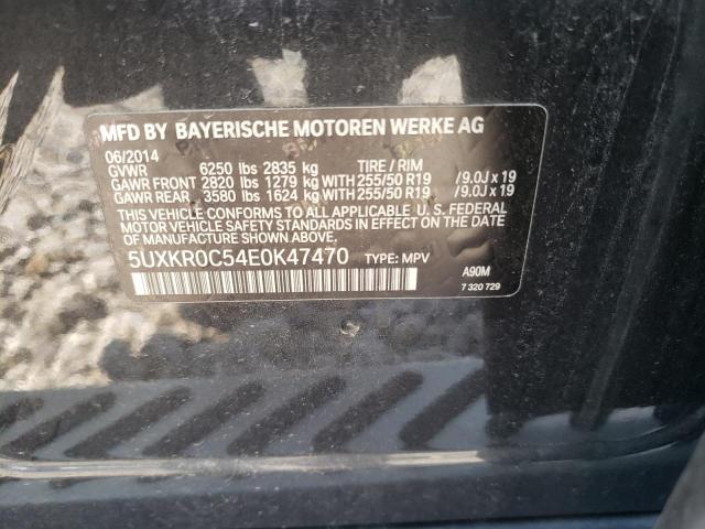 Photo 9 VIN: 5UXKR0C54E0K47470 - BMW X5 XDRIVE3 