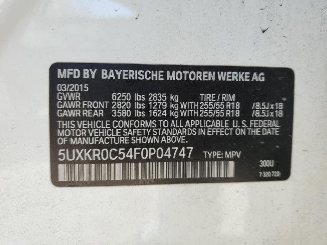 Photo 12 VIN: 5UXKR0C54F0P04747 - BMW X5 