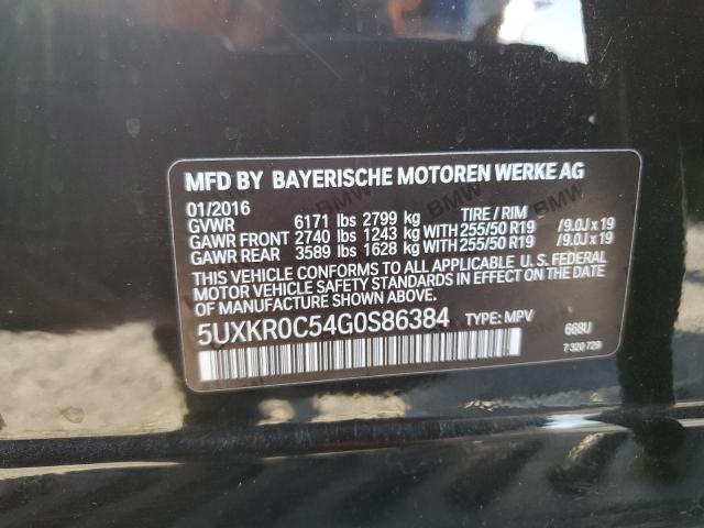 Photo 12 VIN: 5UXKR0C54G0S86384 - BMW X5 XDRIVE3 