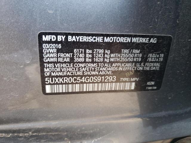 Photo 11 VIN: 5UXKR0C54G0S91293 - BMW X5 XDRIVE3 