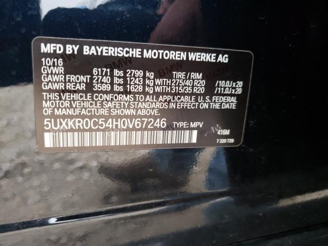 Photo 9 VIN: 5UXKR0C54H0V67246 - BMW X5 