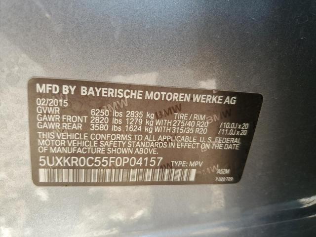 Photo 11 VIN: 5UXKR0C55F0P04157 - BMW X5 