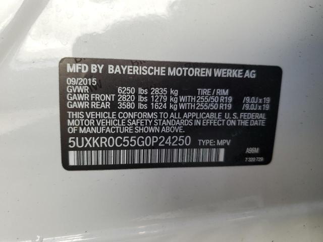 Photo 13 VIN: 5UXKR0C55G0P24250 - BMW X5 XDRIVE3 