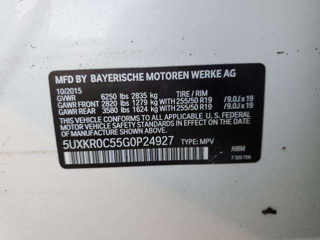 Photo 9 VIN: 5UXKR0C55G0P24927 - BMW X5 XDRIVE3 