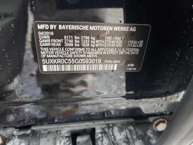 Photo 12 VIN: 5UXKR0C55G0S93019 - BMW X5 