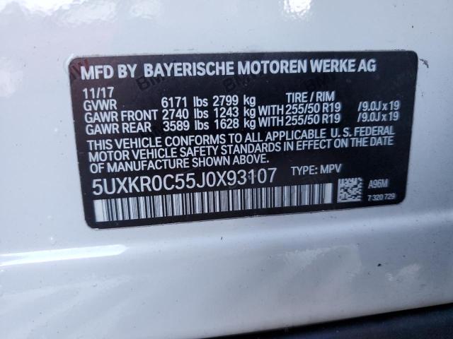 Photo 12 VIN: 5UXKR0C55J0X93107 - BMW X5 