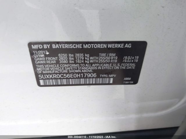 Photo 8 VIN: 5UXKR0C56E0H17906 - BMW X5 