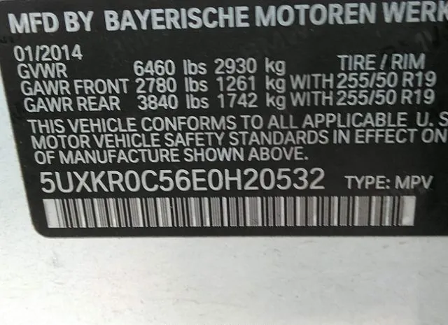 Photo 8 VIN: 5UXKR0C56E0H20532 - BMW X5 