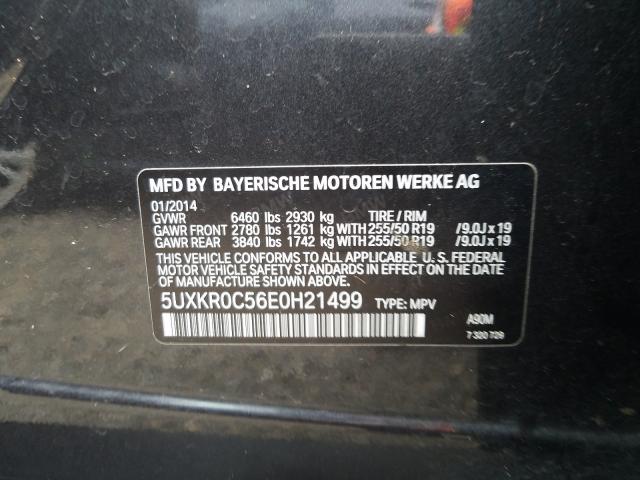 Photo 9 VIN: 5UXKR0C56E0H21499 - BMW X5 