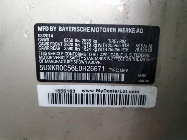 Photo 13 VIN: 5UXKR0C56E0H26671 - BMW X5 XDRIVE3 