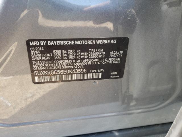 Photo 9 VIN: 5UXKR0C56E0K43596 - BMW X5 