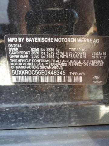 Photo 11 VIN: 5UXKR0C56E0K48345 - BMW X5 XDRIVE3 
