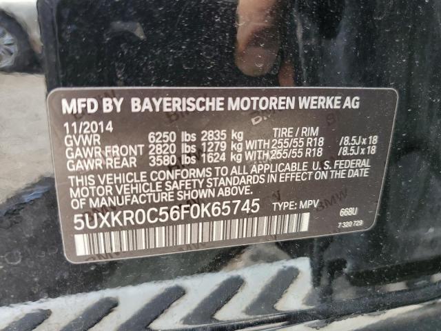 Photo 12 VIN: 5UXKR0C56F0K65745 - BMW X5 XDRIVE3 