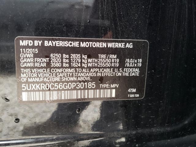 Photo 9 VIN: 5UXKR0C56G0P30185 - BMW X5 