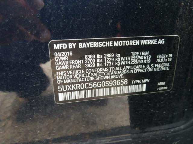 Photo 9 VIN: 5UXKR0C56G0S93658 - BMW X5 